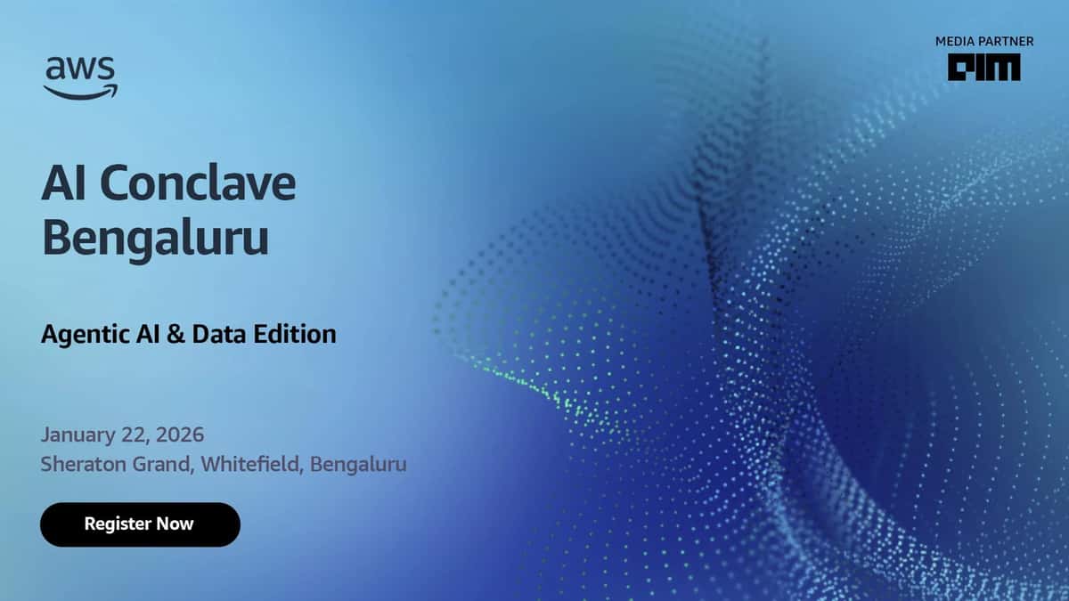 AWS AI Conclave Returns to Bengaluru in January 2026