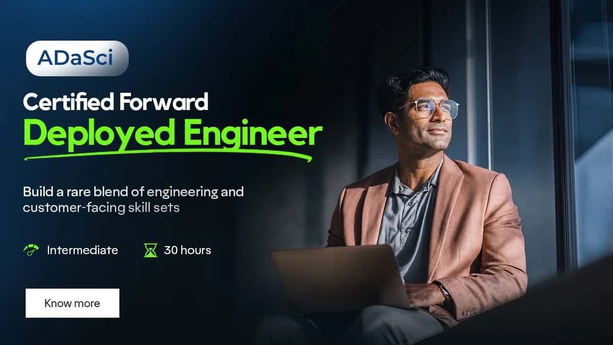 ADaSci Launches the Certified Forward Deployed Engineer Program