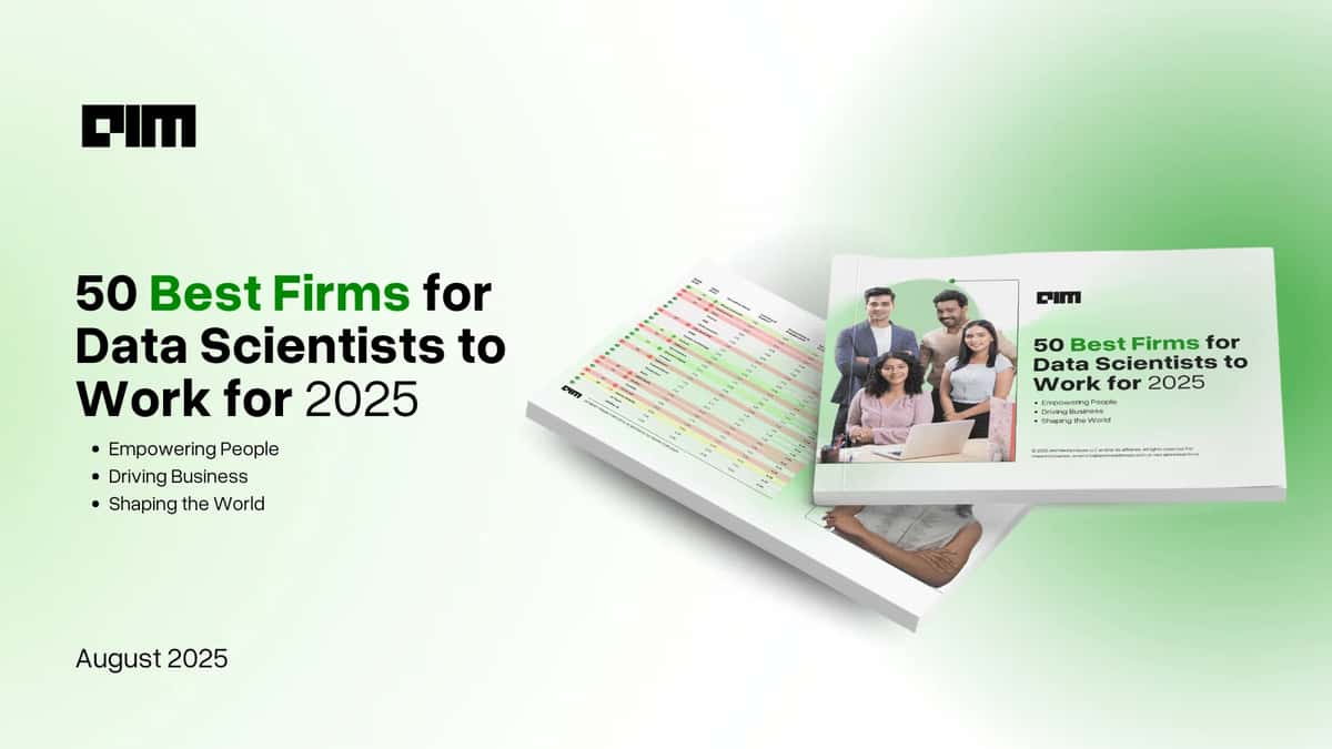 50 Best Firms for Data Scientists to Work for 2025