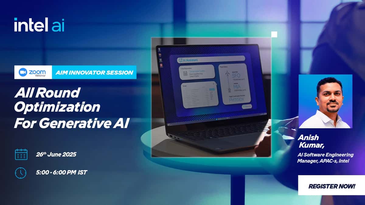 [Webinar Alert] Boosting Performance of GenAI Models from Silicon to Software