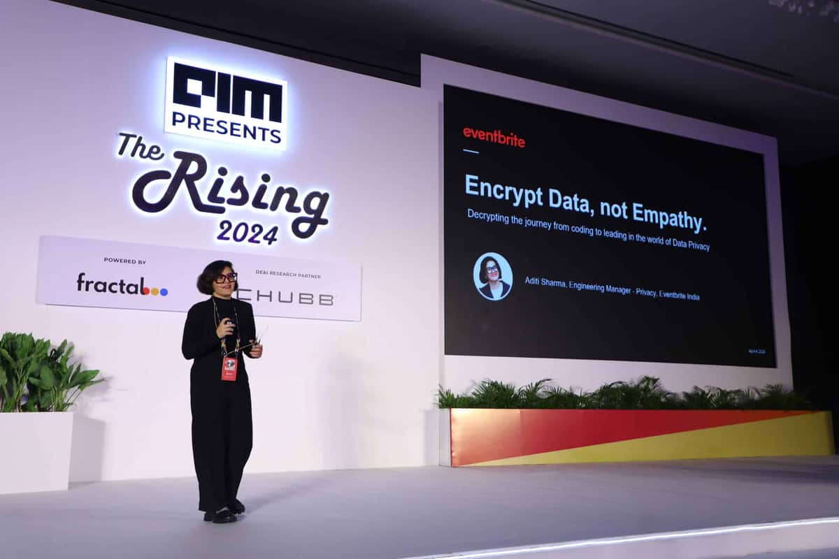 Eventbrite’s Data Privacy Manager, Aditi Sharma on ‘Encrypt Data, not Empathy’