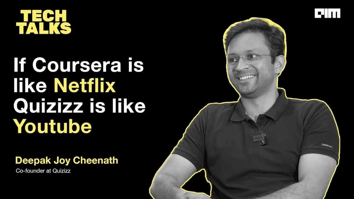Meet Deepak Joy Cheenath, co-founder of Quizizz