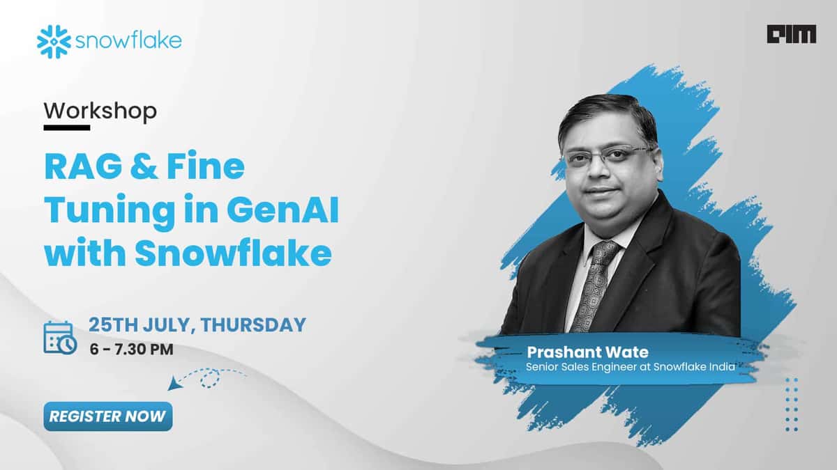 AIM Workshop ALERT: RAG &amp; Fine Tuning in GenAI with Snowflake