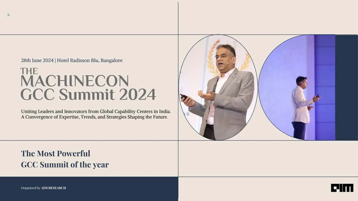 MachineCon GCC Summit 2024 - Shaping the Future of Global Capability Centers in India