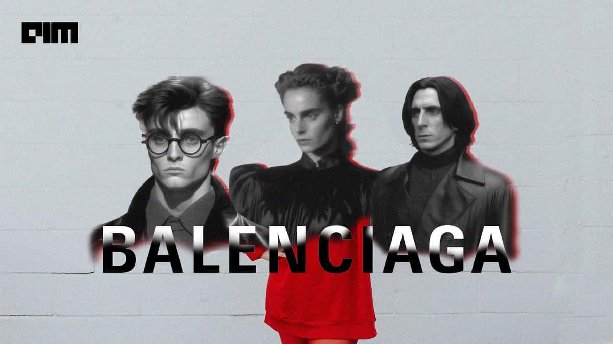 Balenciaga Goes Gaga Over AI