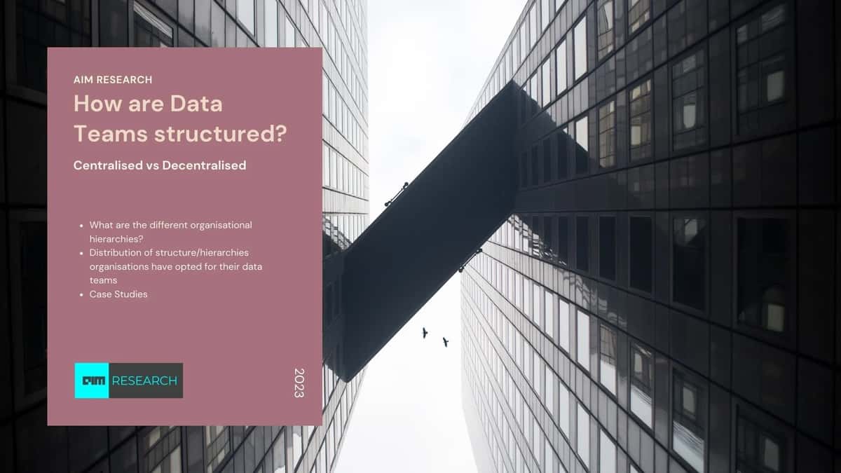 How are Data Teams structured?