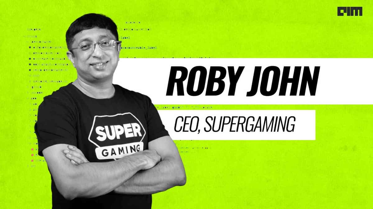 Writing unique codes is the real jugaad: Roby John, CEO, SuperGaming