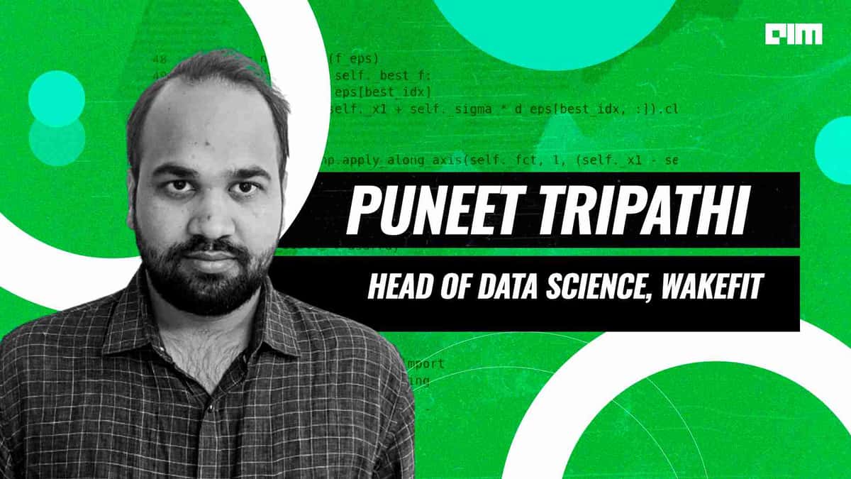 Wakefit’s Puneet Tripathi on how the love for maths shaped his data science career