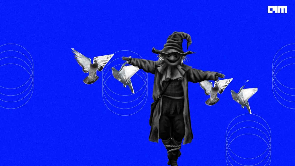 Now an AI Scarecrow to shoo away pigeons