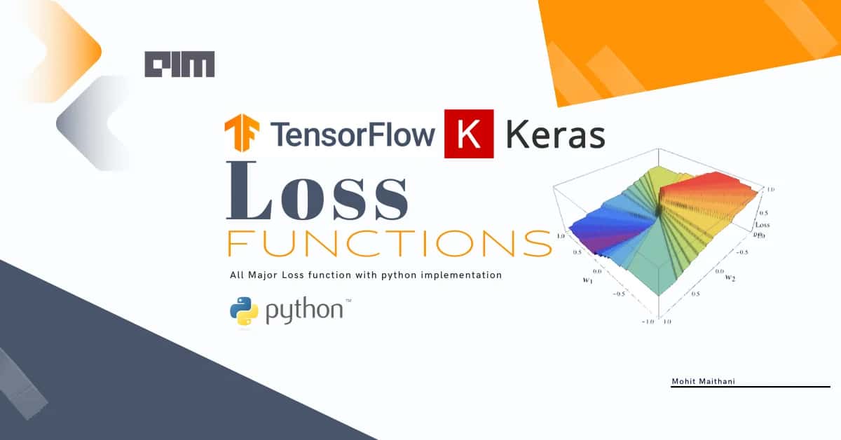 Ultimate Guide To Loss functions In Tensorflow Keras API With Python Implementation