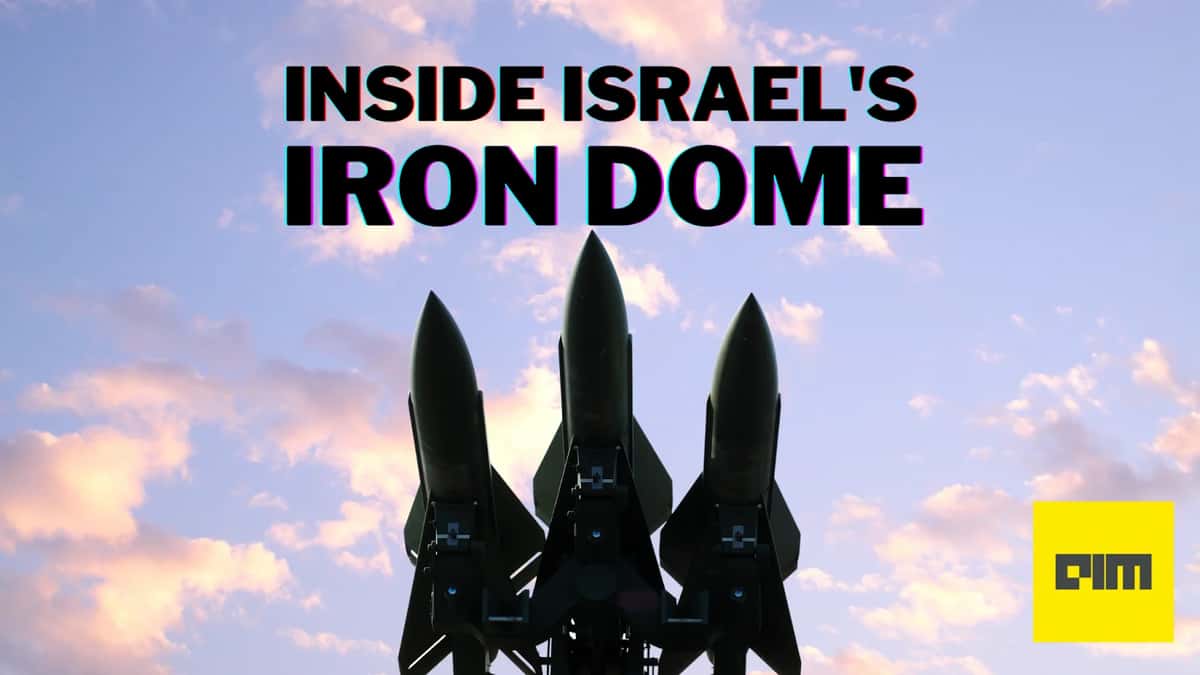 Israel’s Iron Dome Puts AI At The Forefront Of Modern Warfare
