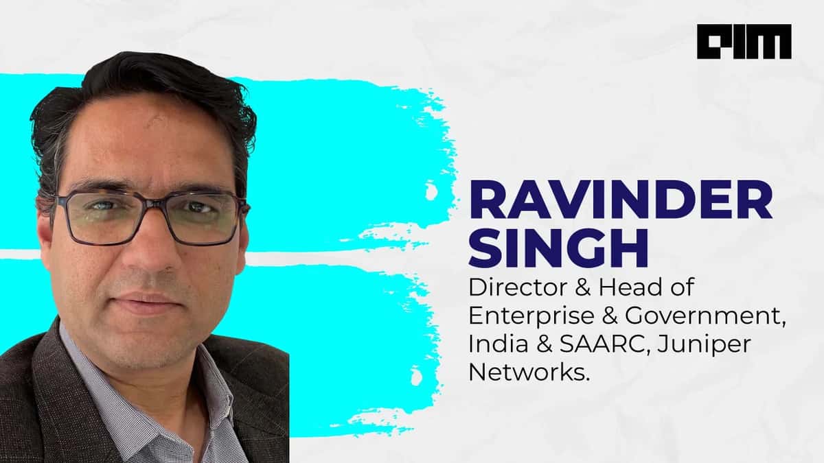 Organisations Should Standardise Platforms With Consistent Design & Architecture: Ravinder Singh, Juniper Networks