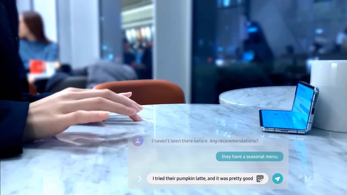 Samsung Unveils AI-Powered Invisible Keyboard At CES 2020