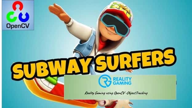 My Project On “Reality Gaming” - How I Played Subway Surfer Using Gestures