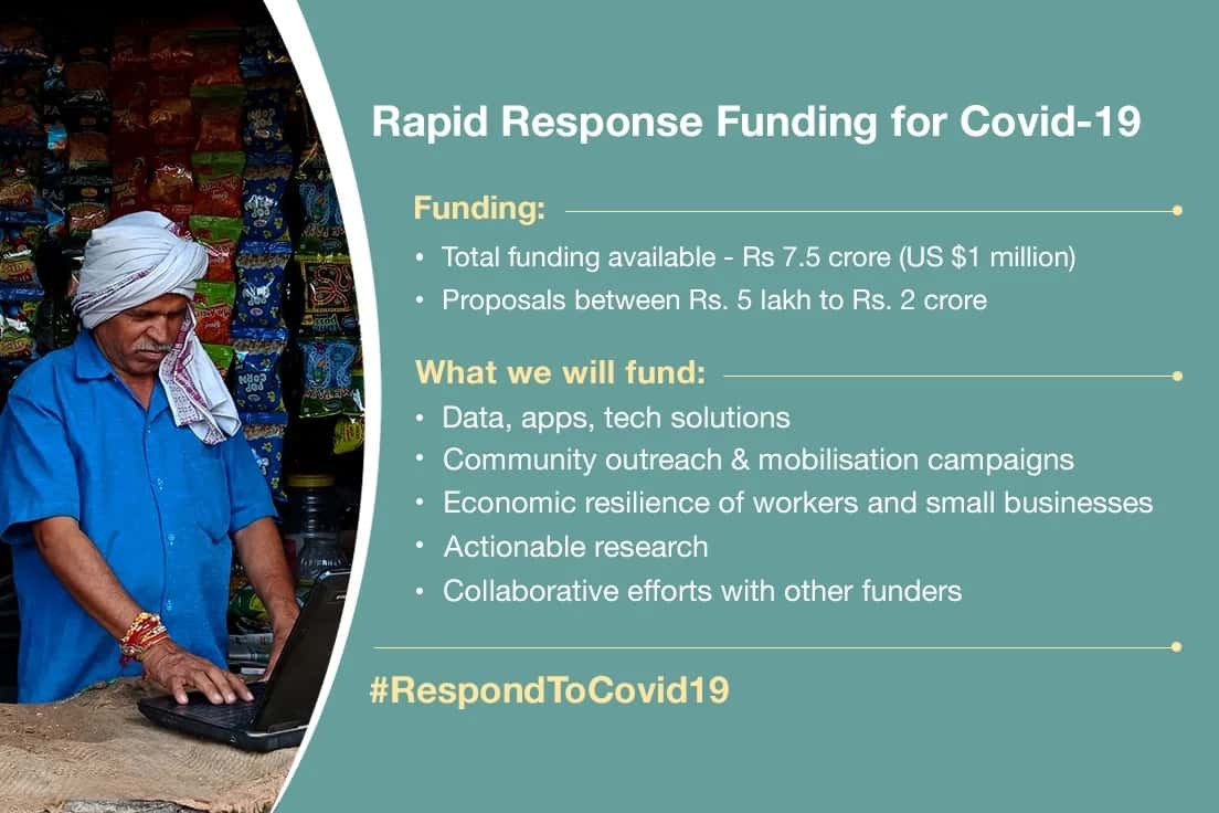 Rapid Response Funding Announced By Omidyar Network India