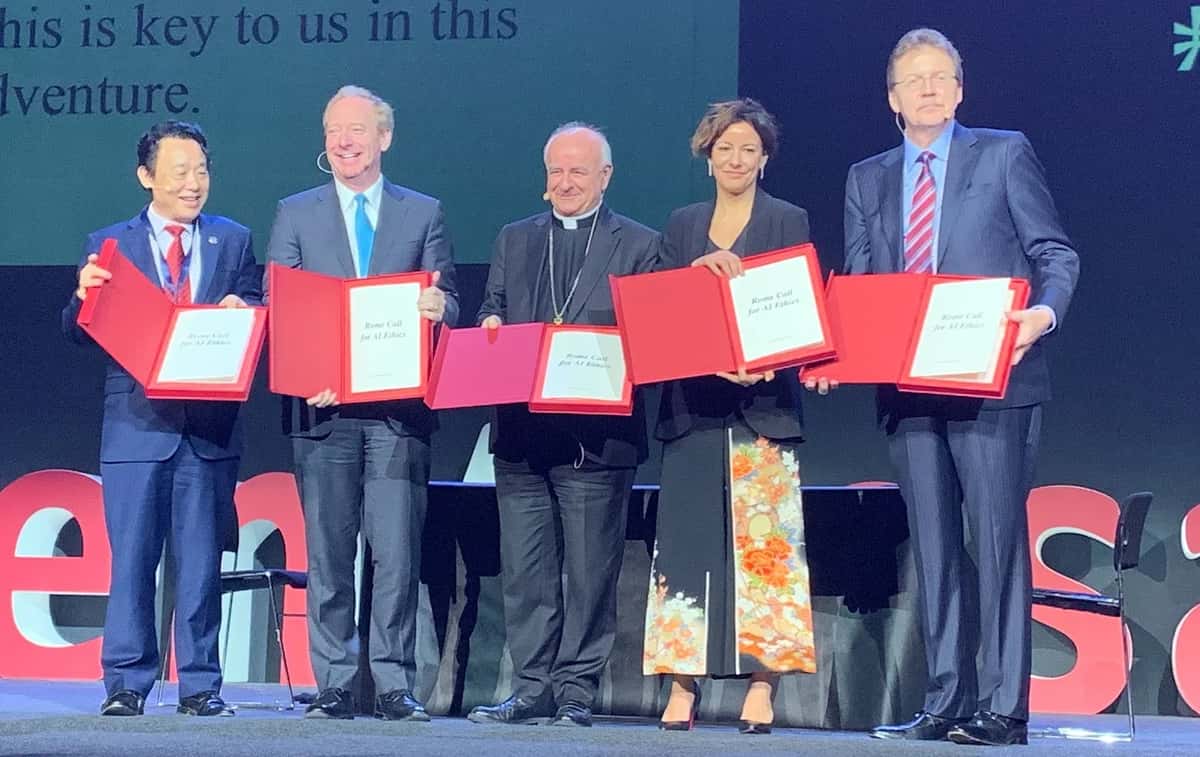Rome Call For AI Ethics: A Humanising Pledge Signed By The Tech Giants & The Catholic Church