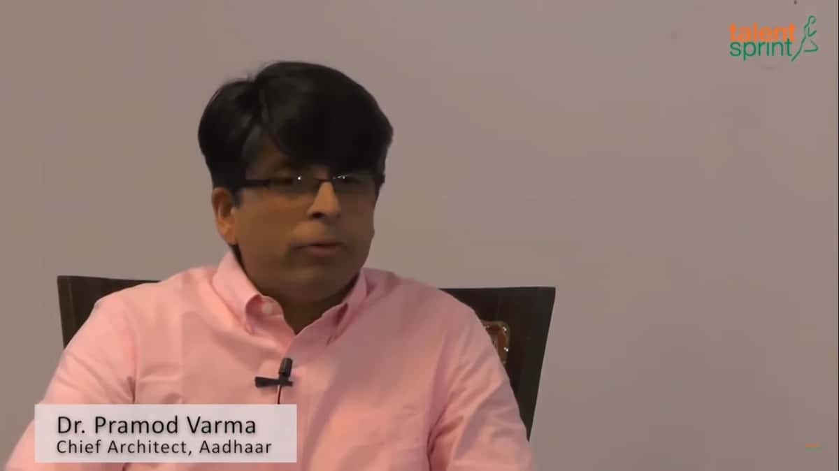 The Birth Of Aadhaar To Address Problems Of Fraud And Duplication In Individual Identities: Aadhaar Chief Architect Dr Pramod Varma