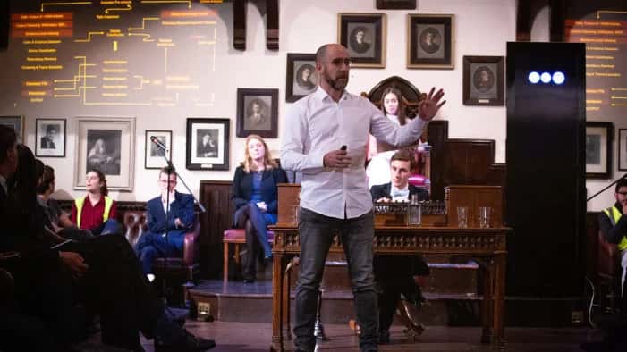AI vs AI: IBM’s Debater Enters Prestigious Cambridge Union Debate