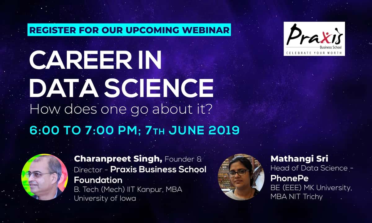 Webinar: Career In Data Science - How Does One Go About It?