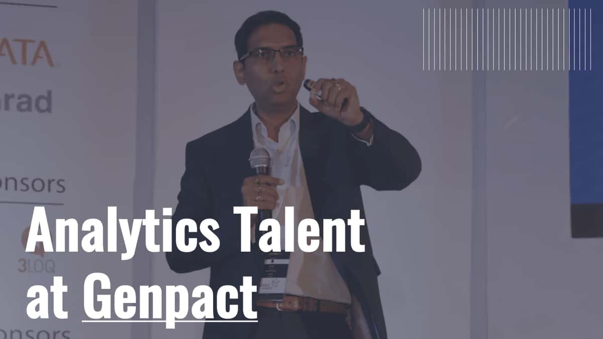 Genpact Incubated An Ecosystem To Identify, Develop & Nurture Analytics Talent A Decade Ago, Says Sudhanshu Singh