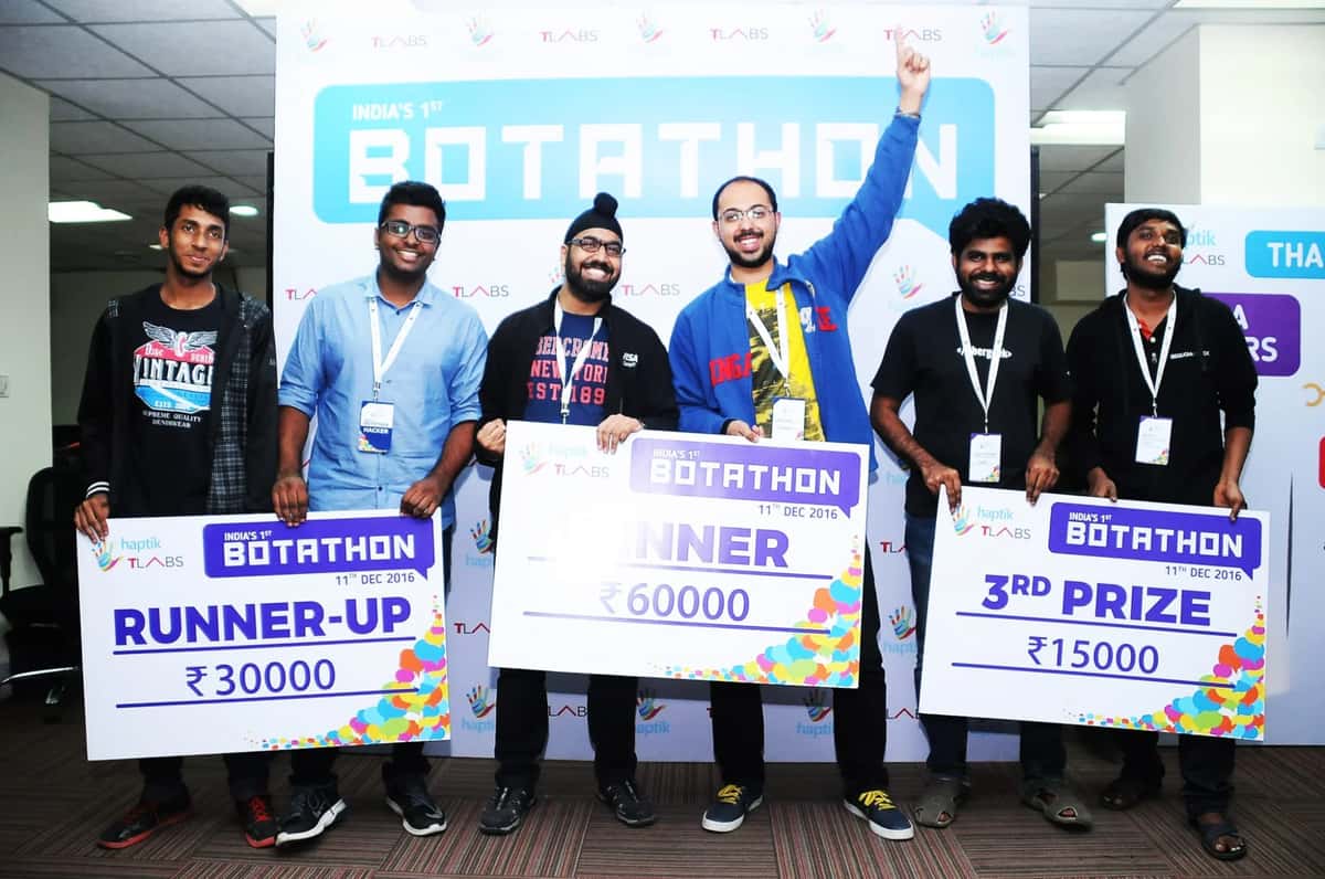 India’s first ever Botathon held at Bangalore with great participation