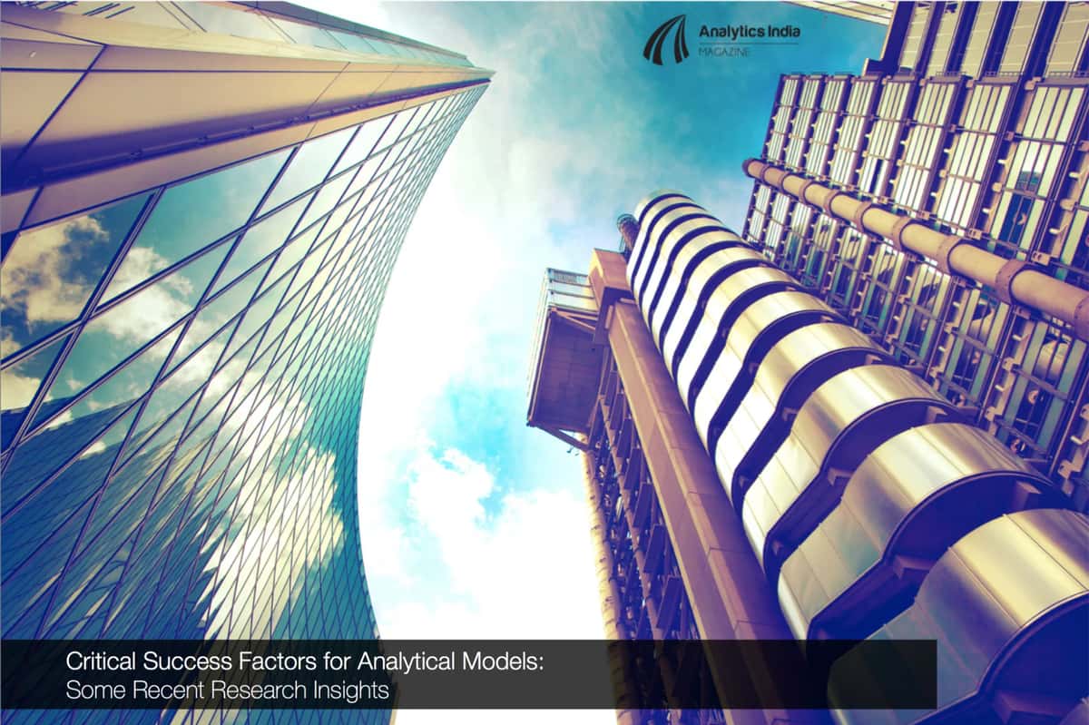 Critical Success Factors for Analytical Models: Some Recent Research Insights