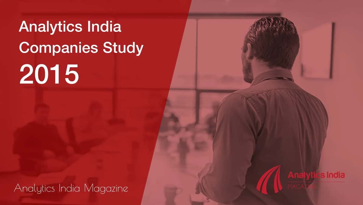 Analytics India Companies Study - 2015