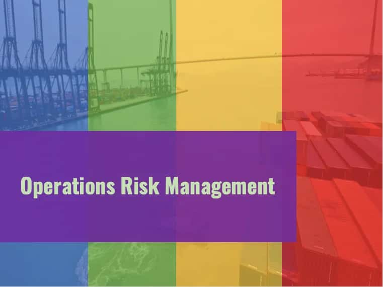 Operations Risk Management: RCSA Management and Analysis