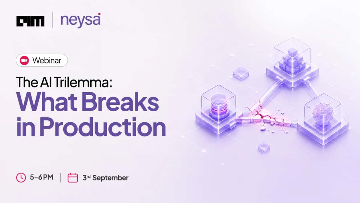 Join Neysa AI & AIM Innovator Series to Learn What Breaks When AI Moves to Production