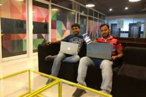Gazematic Founders Karthikeyan & MSMohanraj
