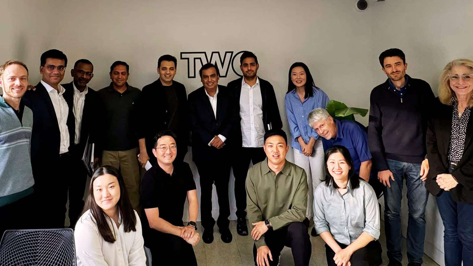 Mukesh and Akash Ambani Visit TWO’s US Office to Discuss India’s AI Future