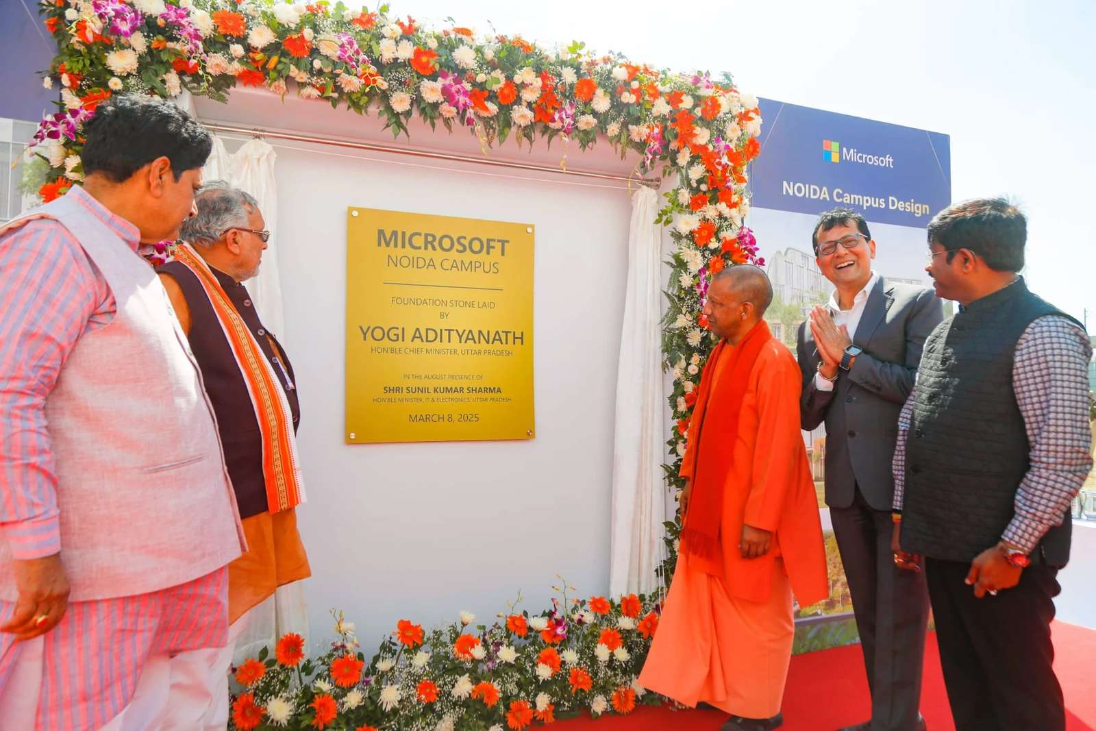 Microsoft Lays Foundation for New India Development Centre in Noida, To Double Down on AI and Cloud Capabilities
