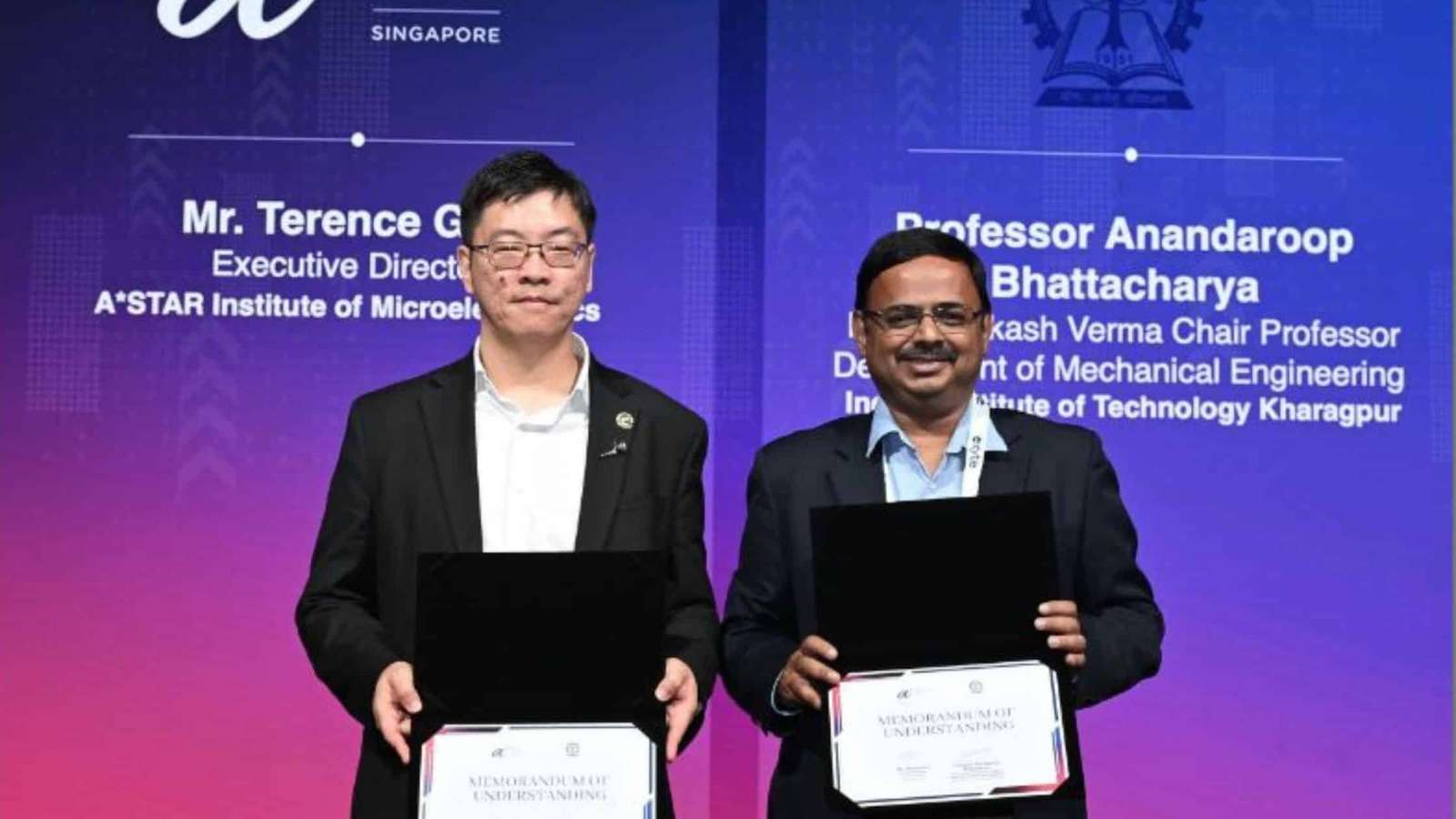 IIT Kharagpur, Singapore’s IME Sign MoU for Semiconductor Research
