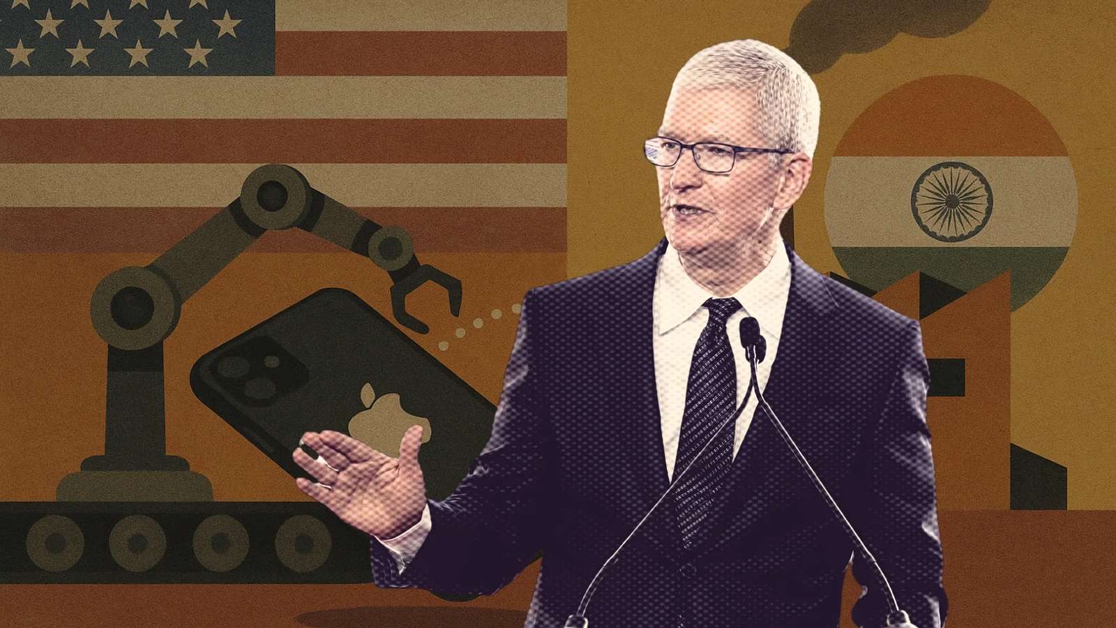 Apple âAssuresâ No Disruption After Trump Warns Tim Cook on India Expansion