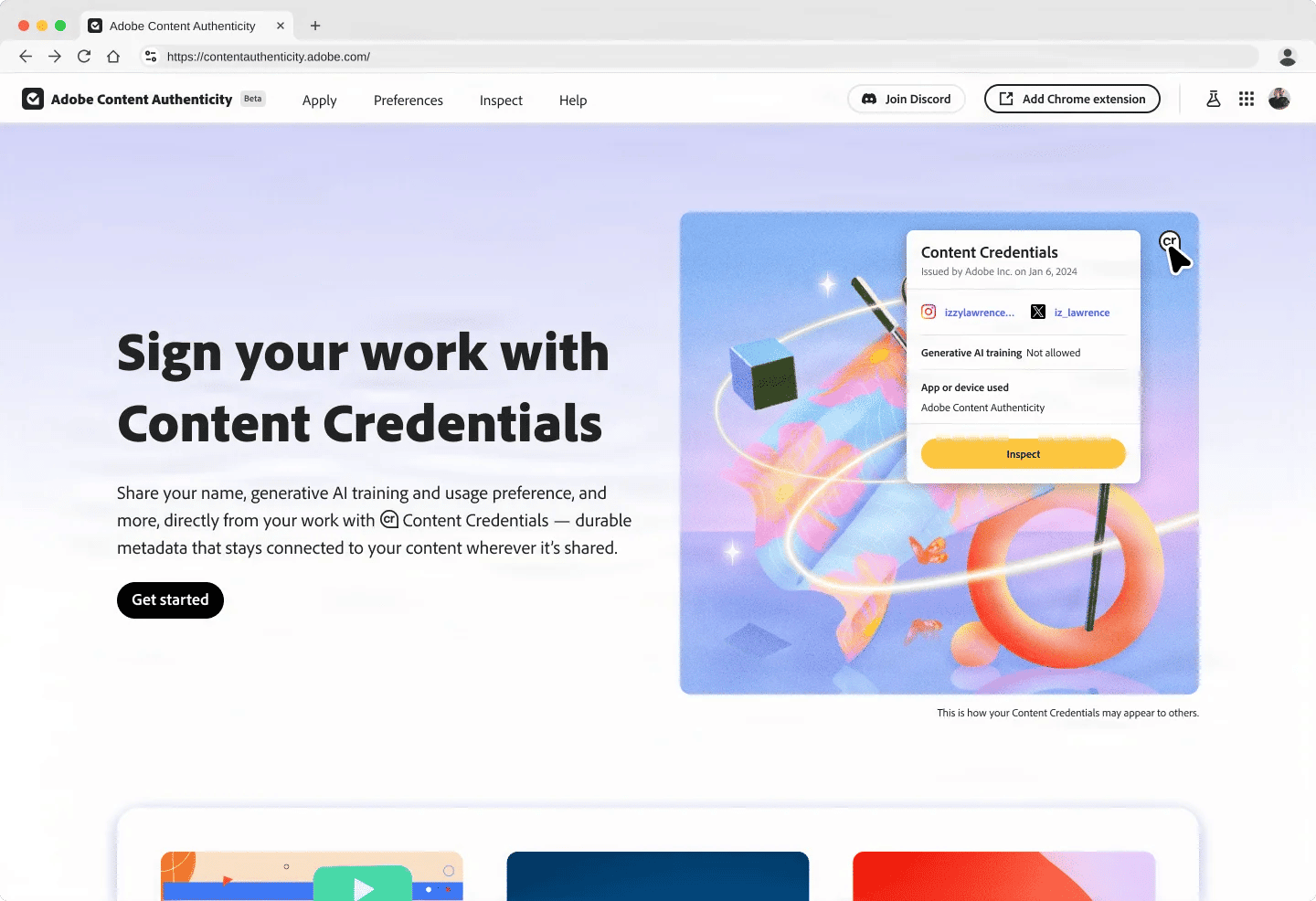 Adobe Launches Content Authenticity Web App to Protect Creators' Work from Generative AI Misuse
