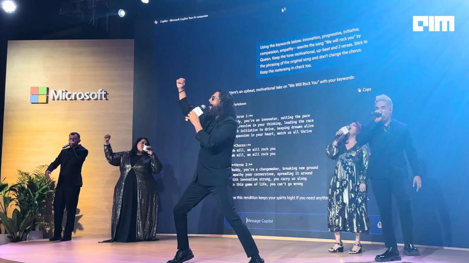 Microsoft Copilot Joins an Indian Acapella Group as its Newest Member
