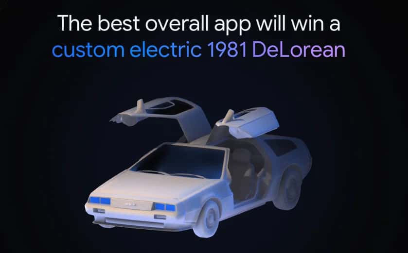 Google is Giving Away a Custom Electric 1981 DeLorean as Grand Prize in 'Gemini API Developer Competition'