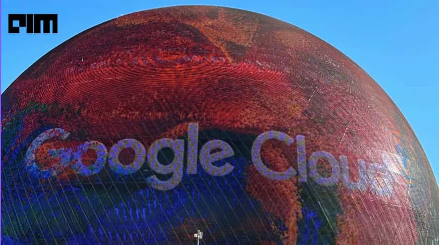 Google Cloud Runs Ad on Sphere during AWS re:Invent at Las Vegas