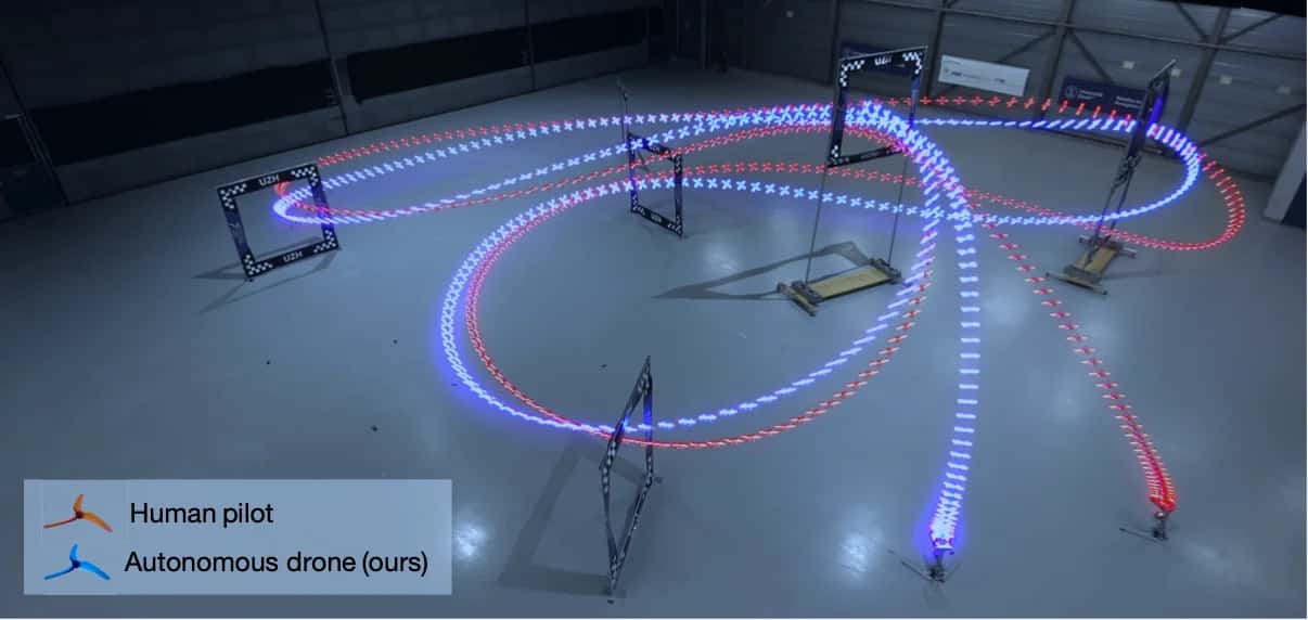 AI Drone Beats Humans in Drone Racing For The First Time
