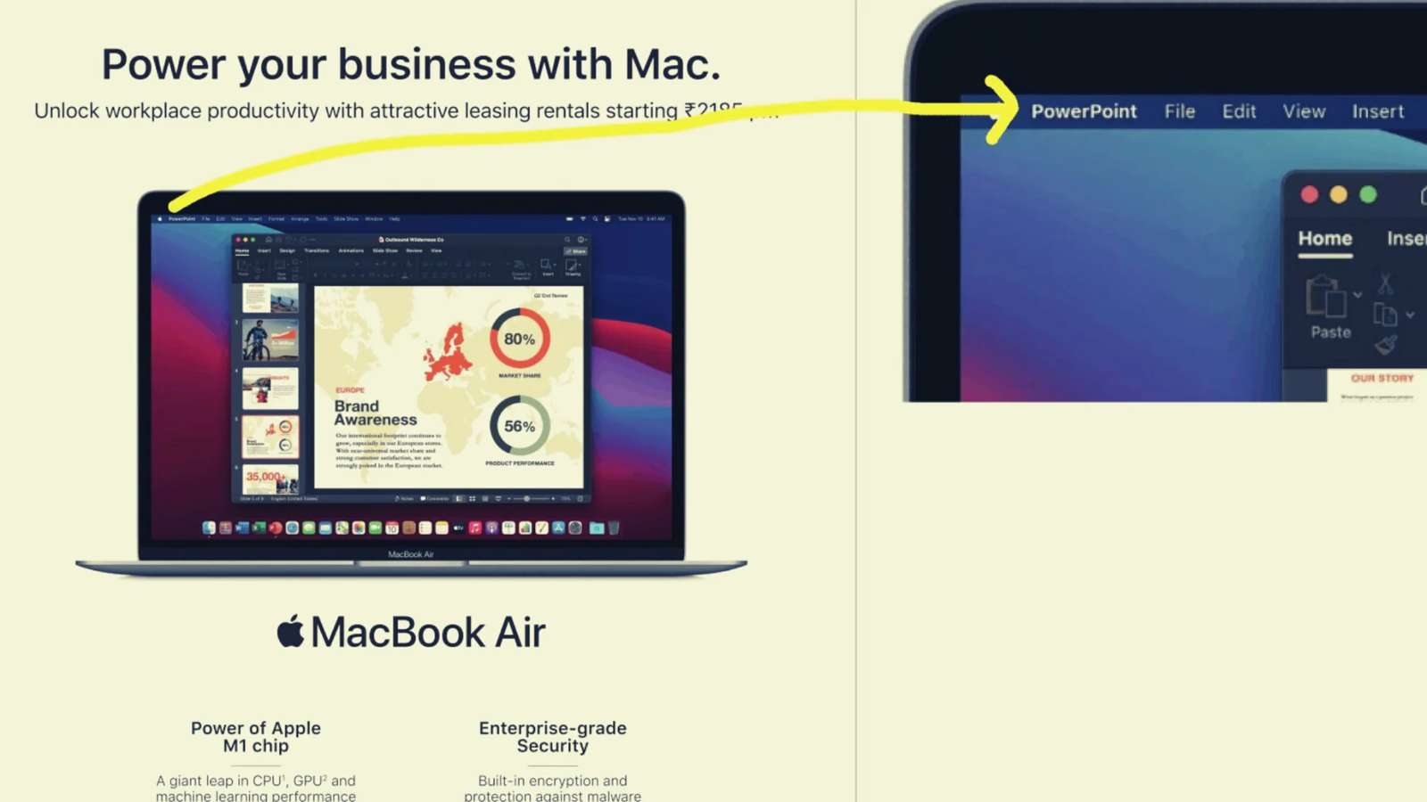 Apple’s latest ad features Microsoft Powerpoint