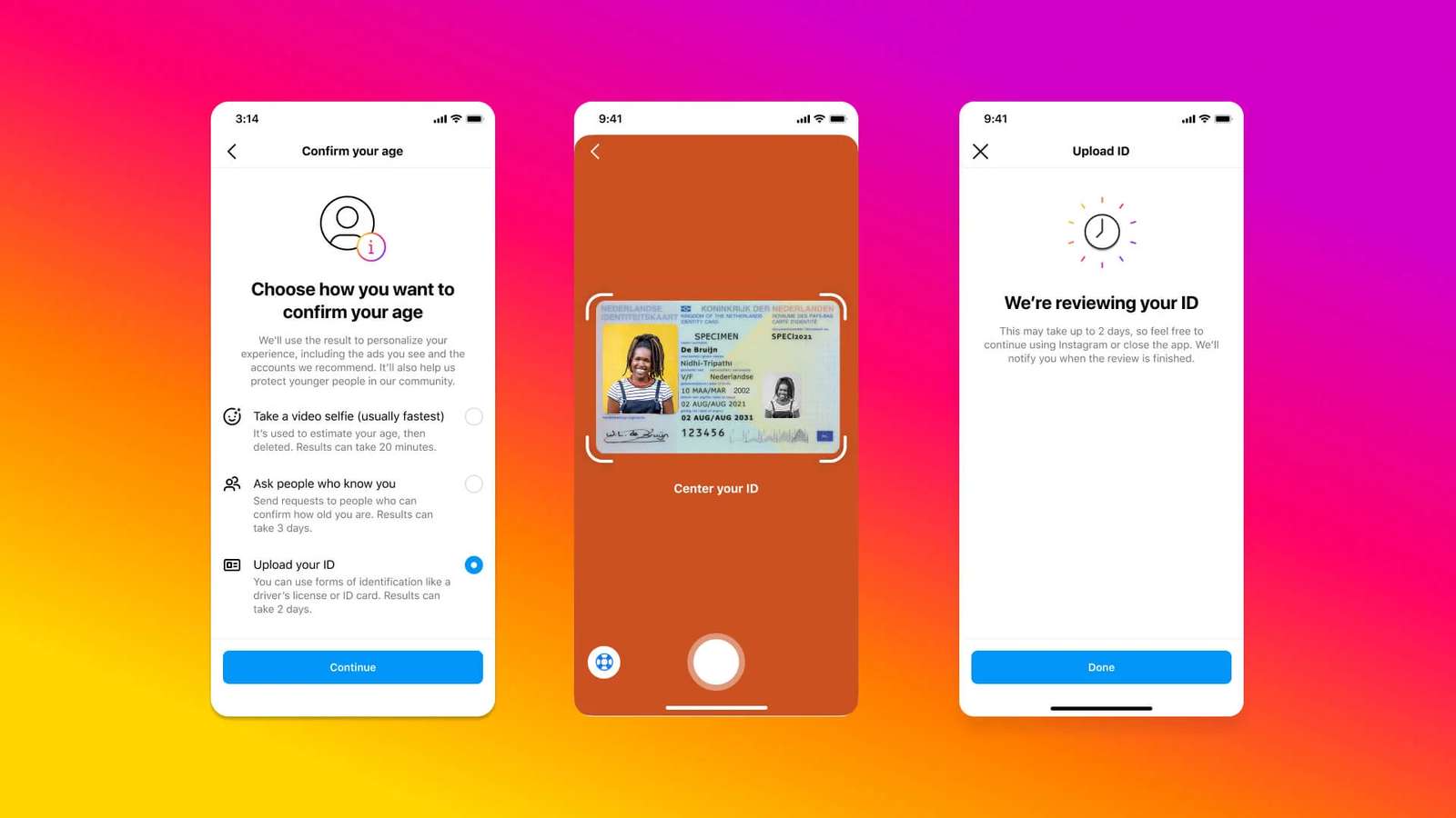 Instagram is testing out new age verification options by facial scanning