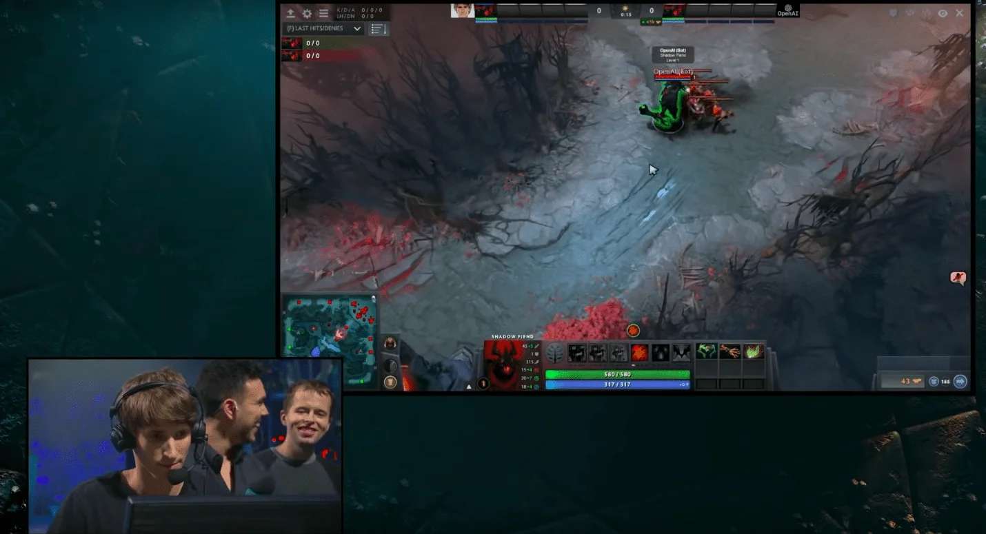 AI Obliterates Semi-Professional Dota 2 Players In A Game