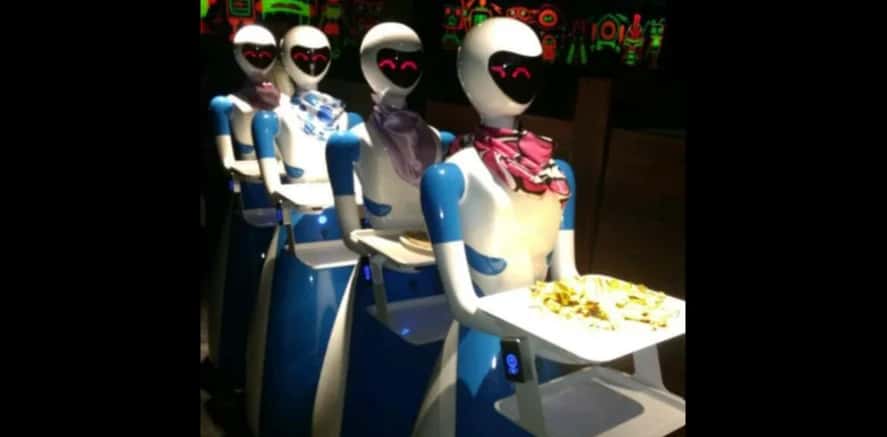 Chennai Restaurant Becomes India's First To Hire Robots As Waiters
