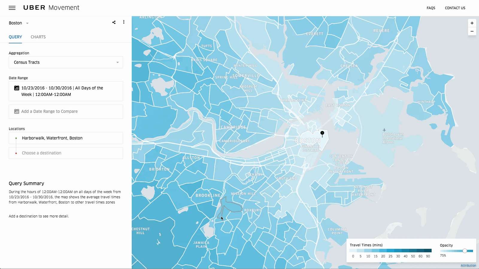 Uber introduces Movement, A BI tool based on its anonymized data from over 2 billion trips