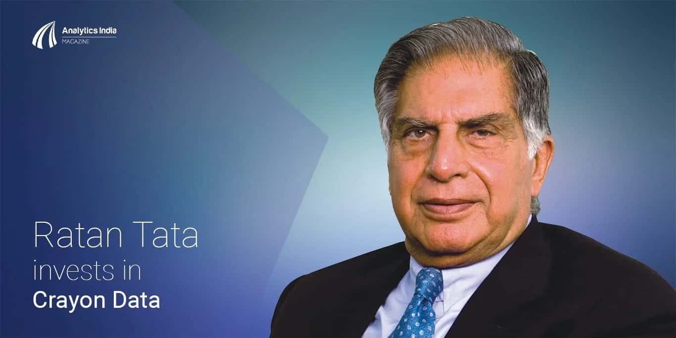 Ratan Tata invests in award winning big data start-up, Crayon Data