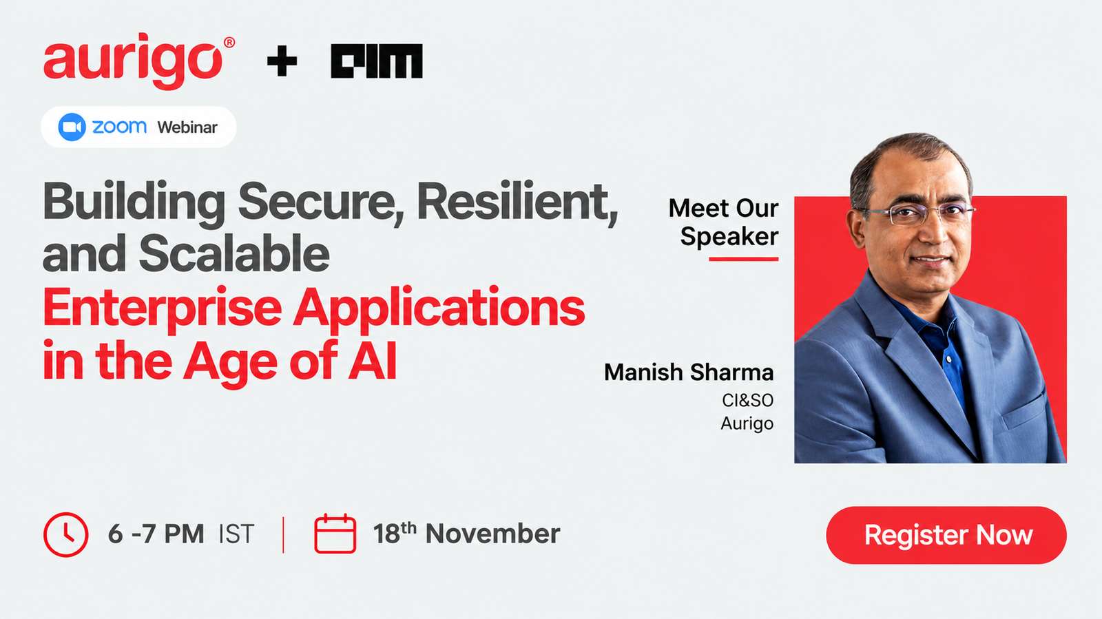 [Webinar Alert] Building Secure and Scalable Enterprise Applications in the Age of AI With Aurigo