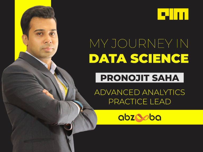 Pronojit Abzooba Data Scientist