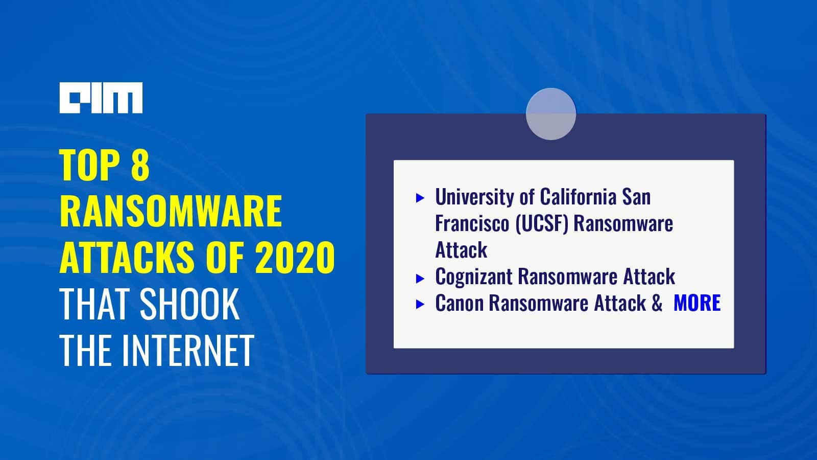 Top 8 Ransomware Attacks of 2020 That Shook The Internet