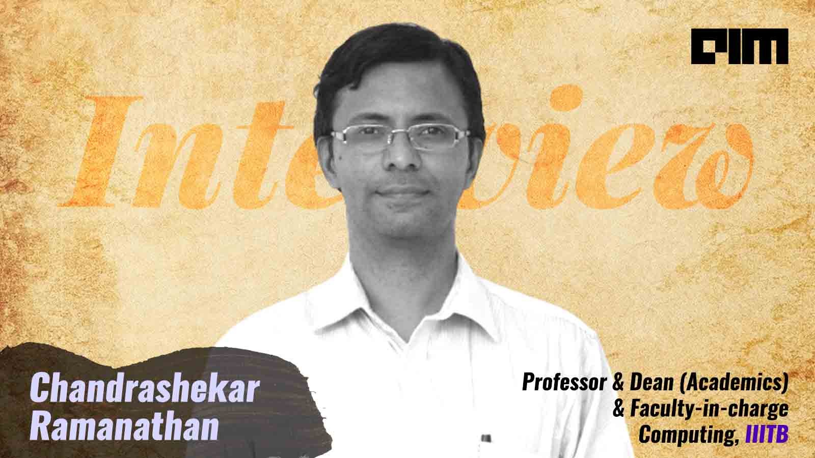 Interview with Professor Ramanathan, IIITB