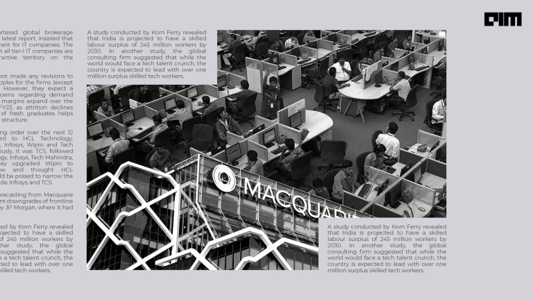 Macquarie finds the Indian IT sector more attractive. Here's why?